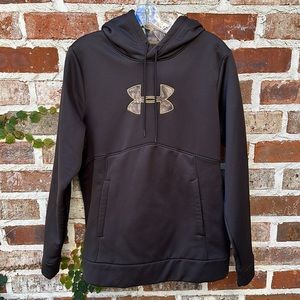 Dark Brown Camo Under Armour Hoodie